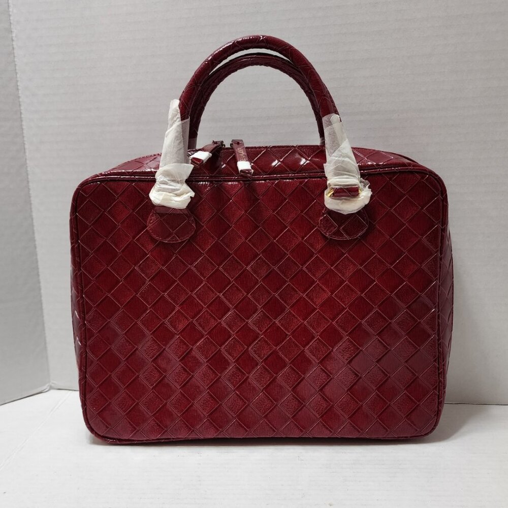 New Estee Lauder Make Up Case With Matching Compa… - image 2